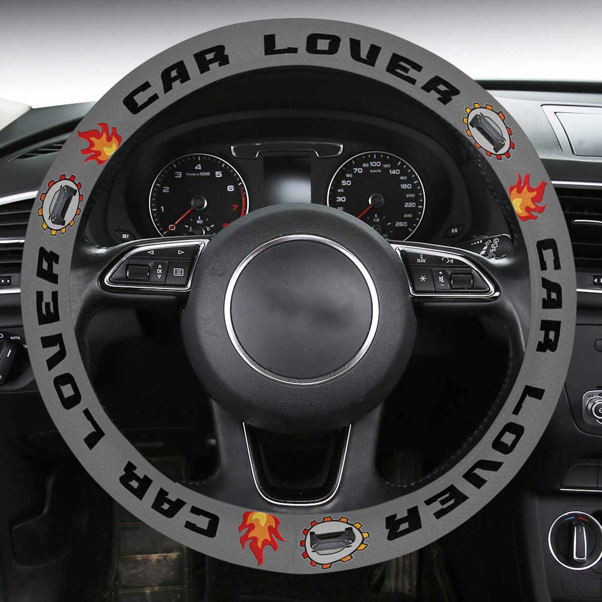 Book Lover Steering Wheel Cover with Anti-Slip Insert – Autozendy