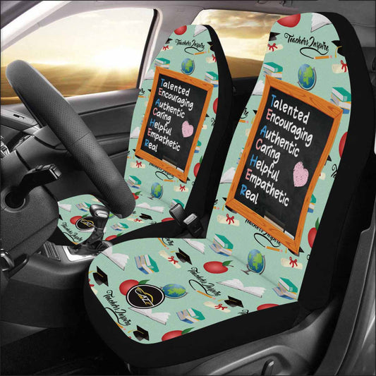 Teacher Car Seat Covers - Set of 2 Autozendy