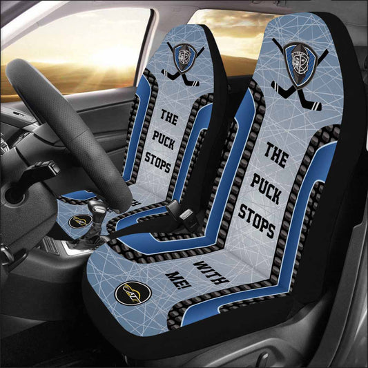 Hockey Goaltender Car Seat Covers - Set of 2 Autozendy