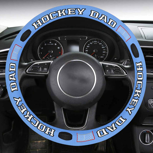 Hockey Dad Steering Wheel Cover With Anti-Slip Insert Autozendy